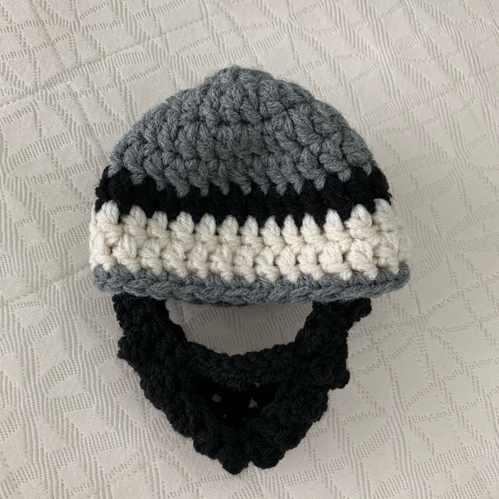 Bearded Baby Hat